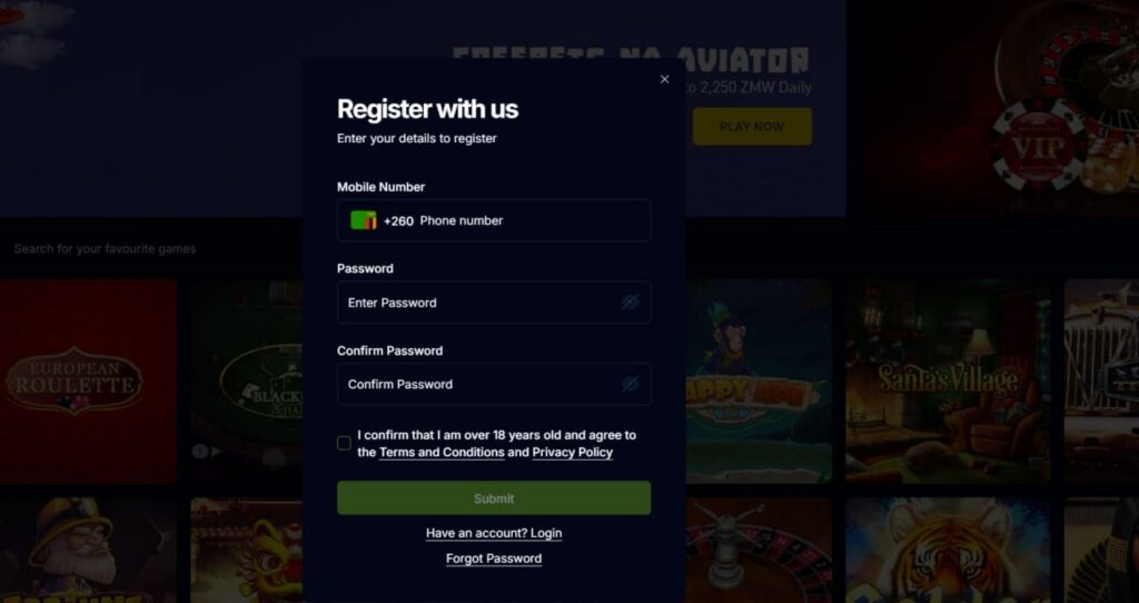 Betika registration